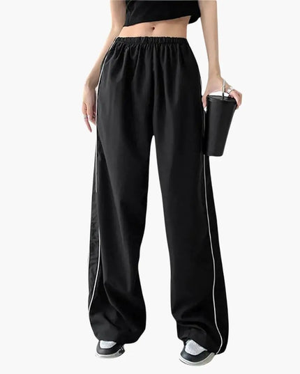Women's Jogging Pants with Side Stripes