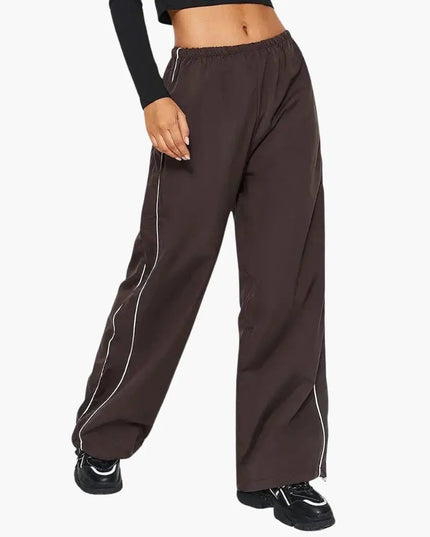 Women's Jogging Pants with Side Stripes