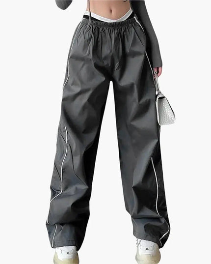 Women's Jogging Pants with Side Stripes