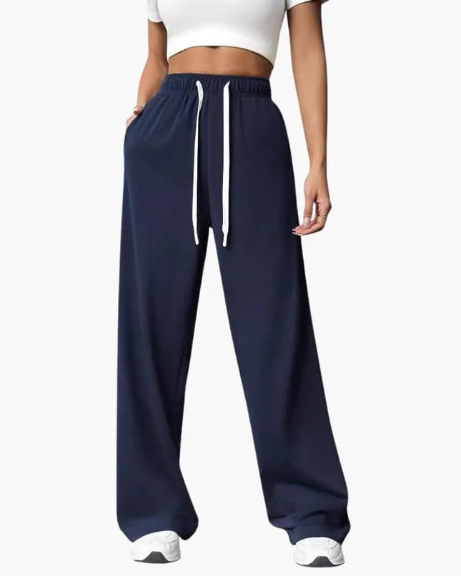 Women's Jogging Pants with Side Pockets