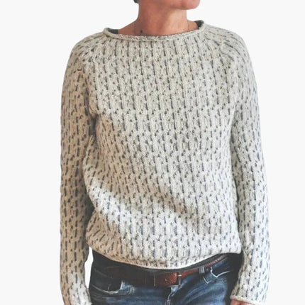 Women's Sweater with Round Neck