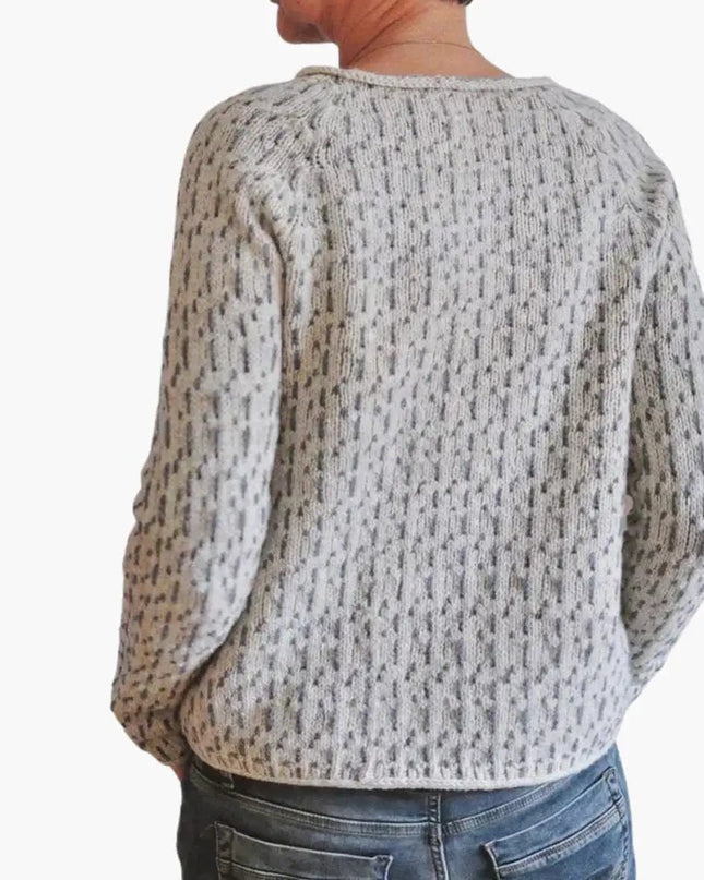 Women's Sweater with Round Neck