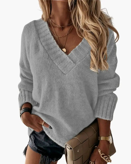 Women's V-Neck Sweater