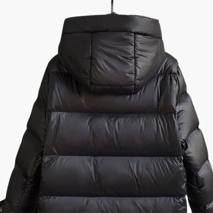 Women's Padded Jacket with Adjustable Hood