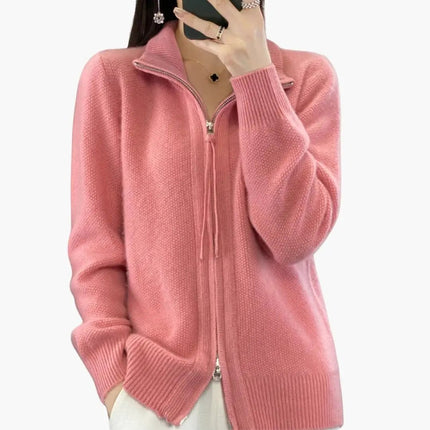 Women’s Cardigan with Zipper