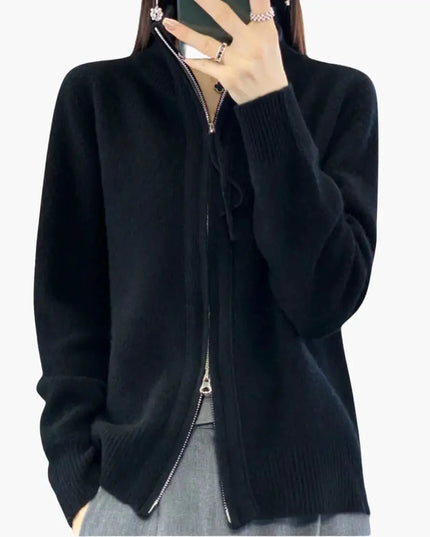 Women’s Cardigan with Zipper