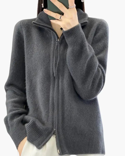 Women’s Cardigan with Zipper