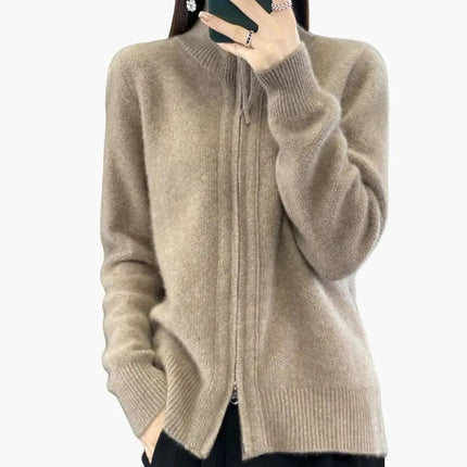 Women’s Cardigan with Zipper