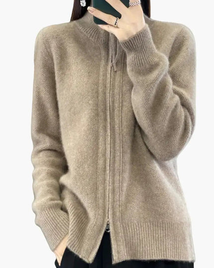Women’s Cardigan with Zipper