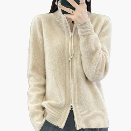 Women’s Cardigan with Zipper