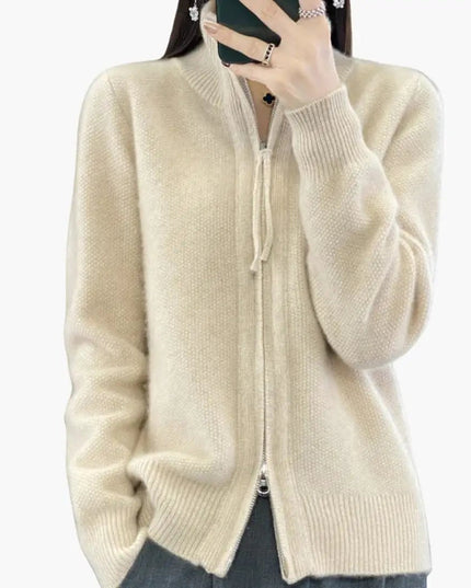 Women’s Cardigan with Zipper