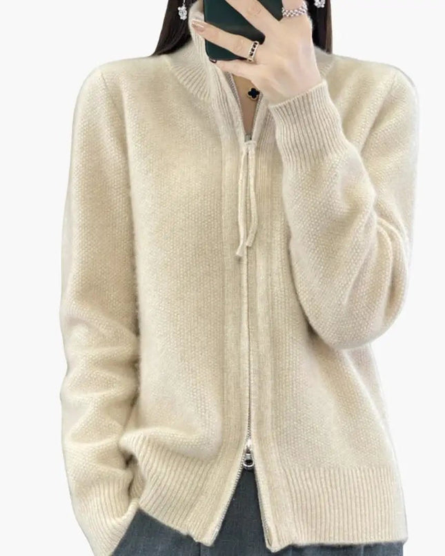 Women’s Cardigan with Zipper