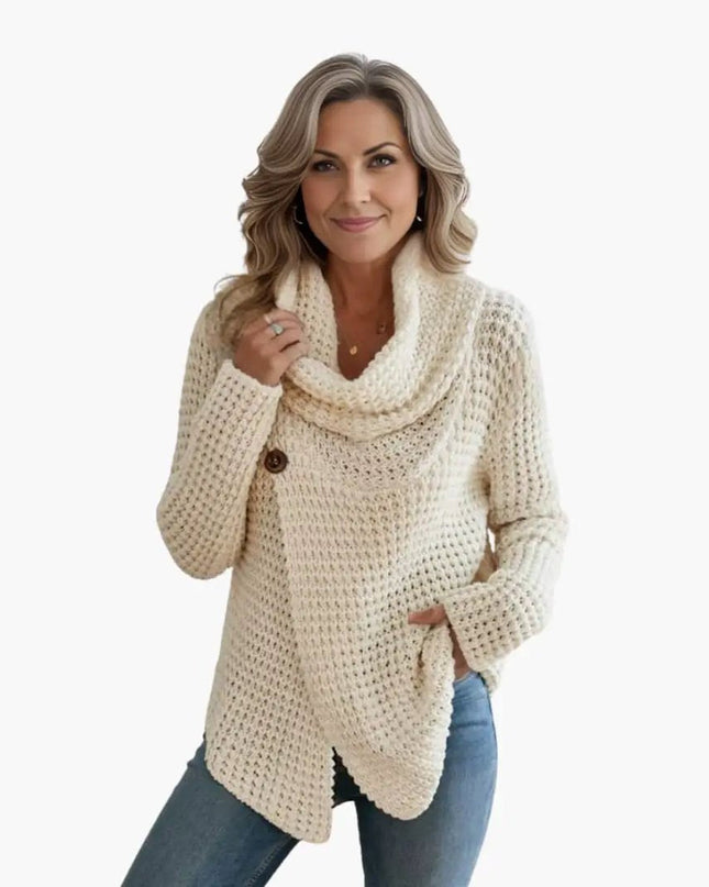 Women’s Cardigan with Shawl Collar