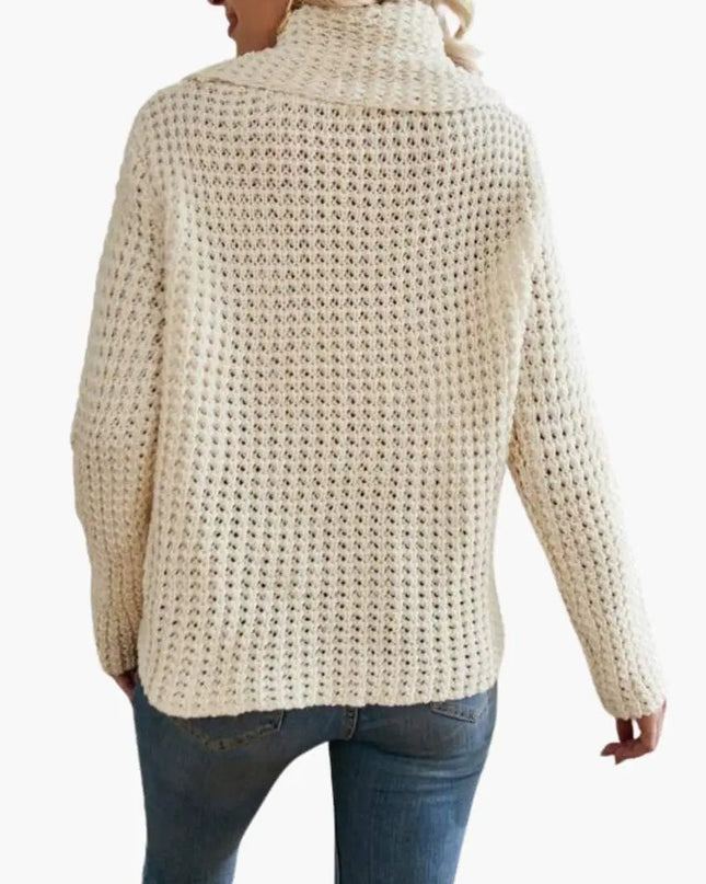 Women’s Cardigan with Shawl Collar