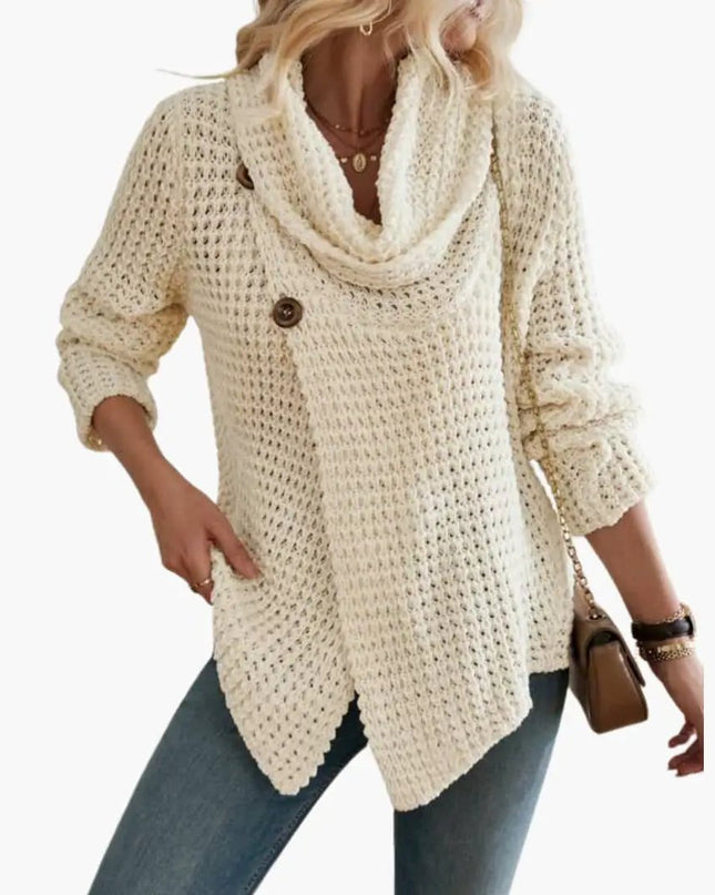 Women’s Cardigan with Shawl Collar