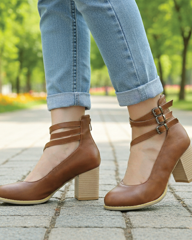 Chic Block Heel Ankle Shoes for Every Occasion