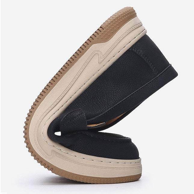 Loafers – Slip-On & Contrasting Sole