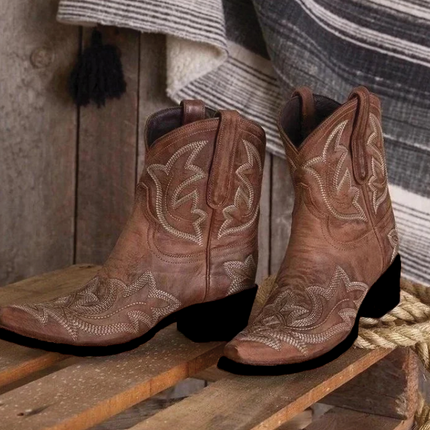 Nicole - Stylish Western Boots for Everyday Wear