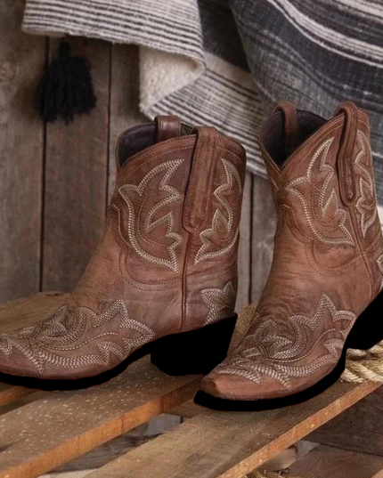Nicole - Stylish Western Boots for Everyday Wear