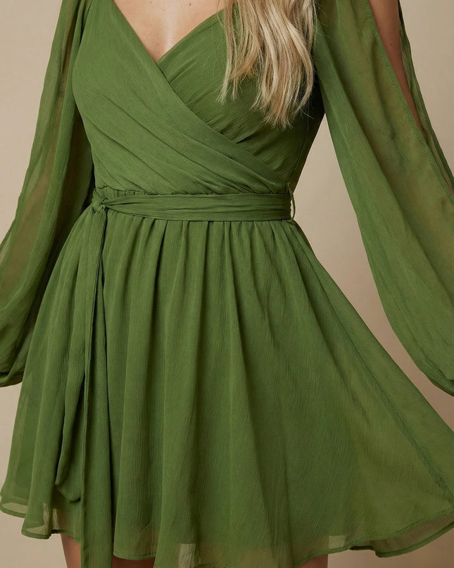 Layla | Mini Dress with Balloon Sleeves
