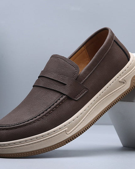 Loafers – Slip-On & Contrasting Sole