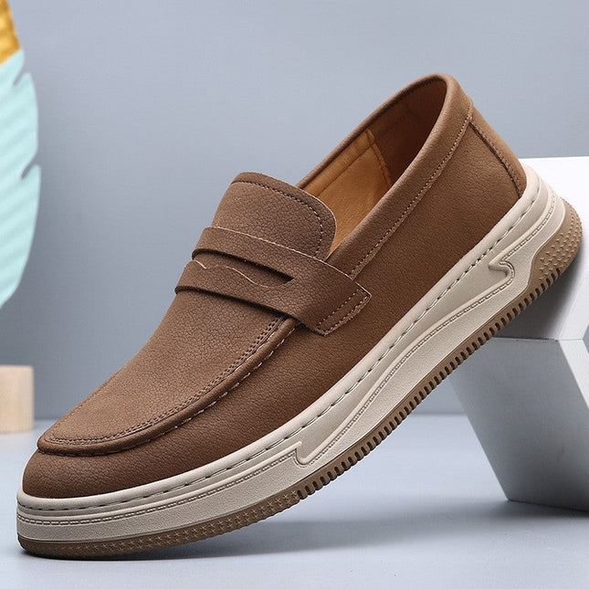 Loafers – Slip-On & Contrasting Sole