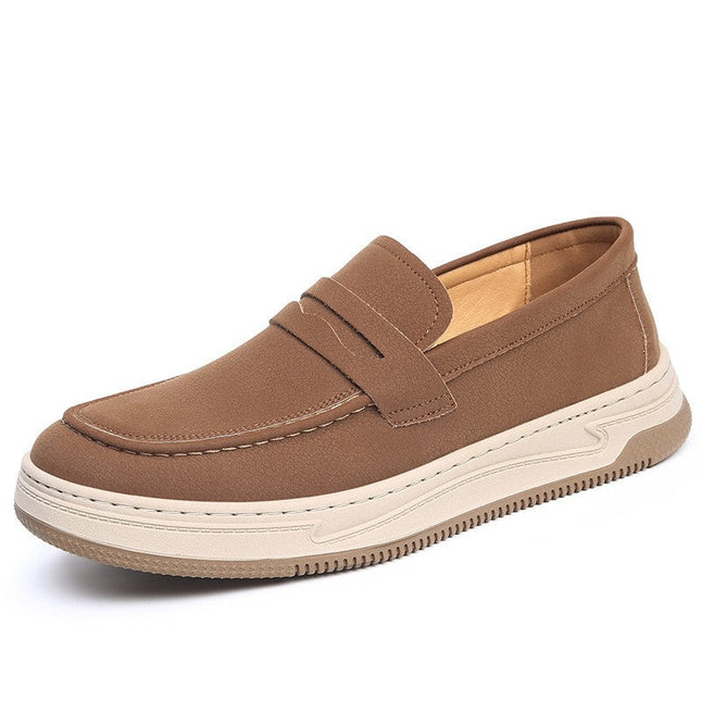 Loafers – Slip-On & Contrasting Sole