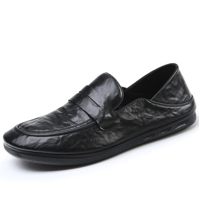 Loafers – Slip-On Design & Vamp Strap Detail