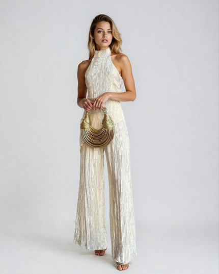 Mara | Pleated Two-Piece Set