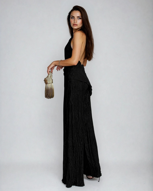 Mara | Pleated Two-Piece Set