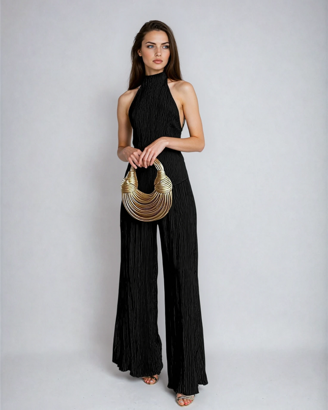 Mara | Pleated Two-Piece Set