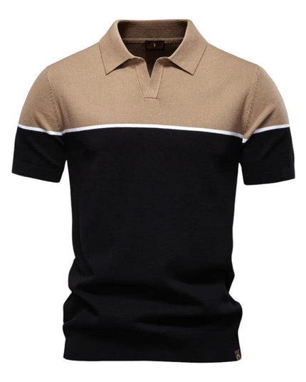 Men Two Tone Polo
