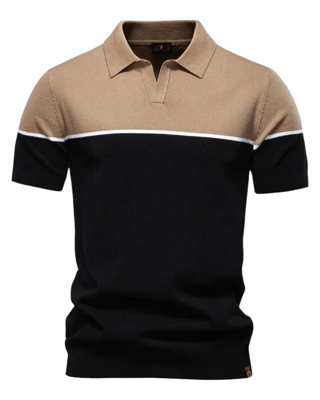 Men Two Tone Polo