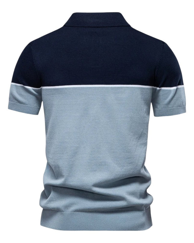 Men Two Tone Polo