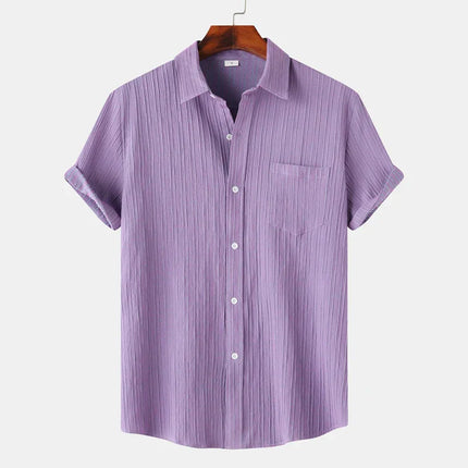 Men’s Short Sleeve Button Shirt