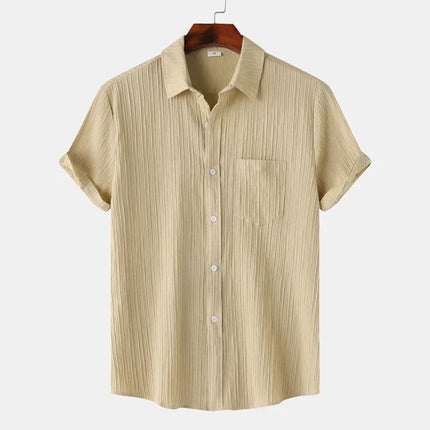 Men’s Short Sleeve Button Shirt