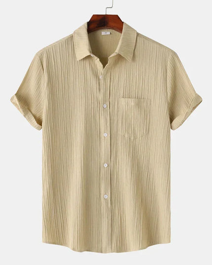 Men’s Short Sleeve Button Shirt
