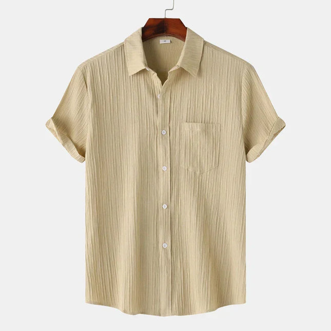 Men’s Short Sleeve Button Shirt