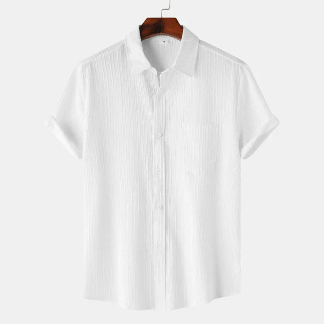 Men’s Short Sleeve Button Shirt