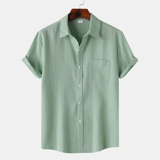 Men’s Short Sleeve Button Shirt