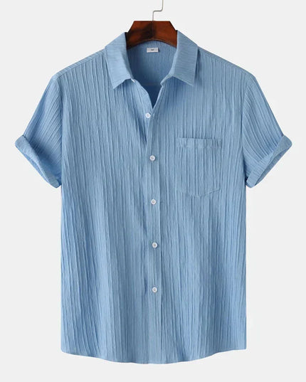 Men’s Short Sleeve Button Shirt