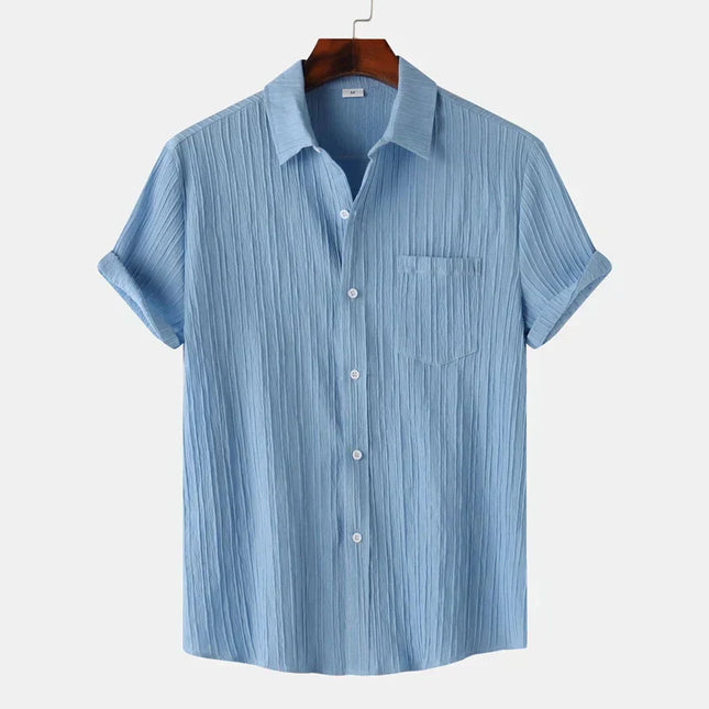 Men’s Short Sleeve Button Shirt