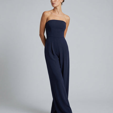 Arlette | Strapless Wide-Leg Jumpsuit