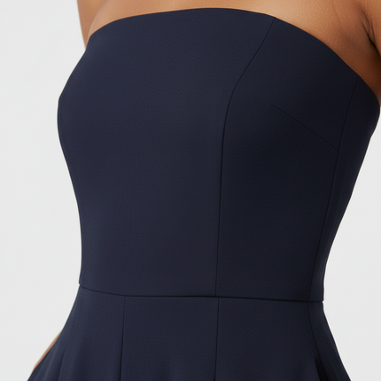Arlette | Strapless Wide-Leg Jumpsuit