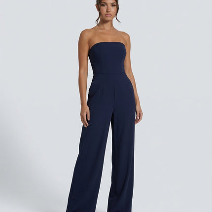 Arlette | Strapless Wide-Leg Jumpsuit