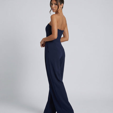 Arlette | Strapless Wide-Leg Jumpsuit