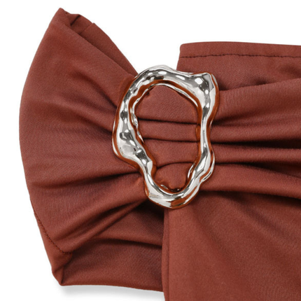 Mila | One-Shoulder Buckle Wide-Leg Jumpsuit