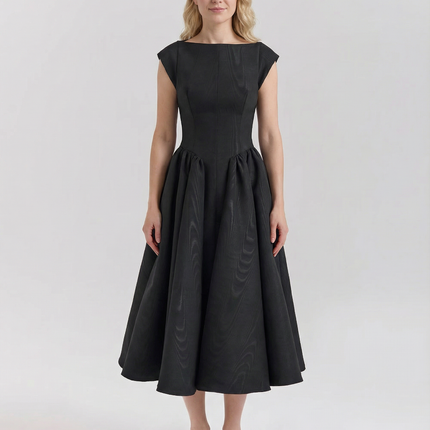 Hazel | Open-Back Midi Dress