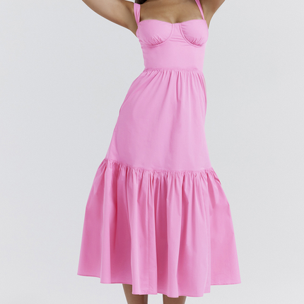 Elia | Midi Sundress with Sweetheart Neckline