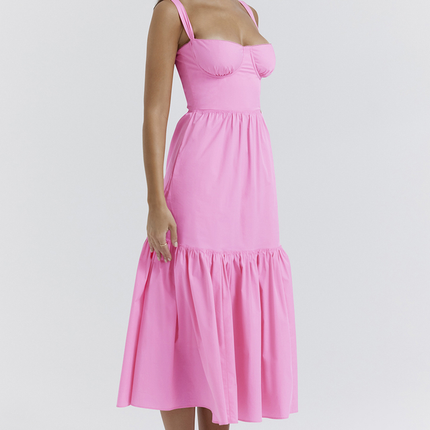 Elia | Midi Sundress with Sweetheart Neckline